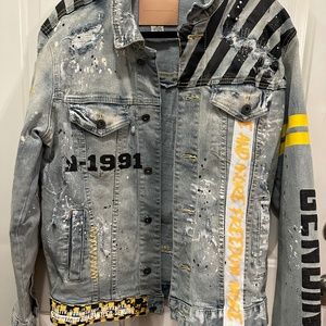Mens jean jacket